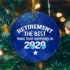 Santa Funny Christmas Ornament – He Knows When Youve Been Drinking Decorative Christmas Ornament