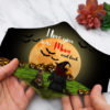 If You Kick Me Black Cat Halloween Face Mask