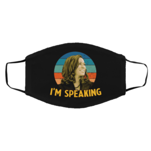 Im Speaking Kamala Harris Mr Vice President Im Speaking Face Mask