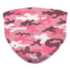 Camouflage Pattern Camo Orange Military Face Mask