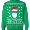 Tesla Merry Cybertruck Santa Ugly Christmas Sweater