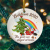 Liquor The Glue Holding This Shitshow Together Decorative Christmas Ornament – Funny Holiday Gift