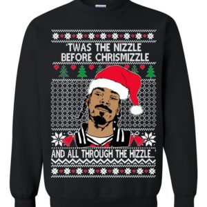 Snoop Dog Fo Shizzle Dizzle Ugly Christmas Sweater