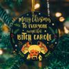 Merry Christmas Santa’s Gifts Decorative Christmas Ornament – Funny Holiday Gift
