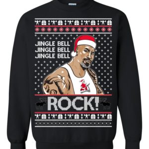 The Rock Jingle Bell Ugly Christmas Sweater