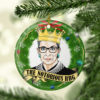 The Quarantined ELF 2020 Christmas Quarantine Decorative Christmas Ornament