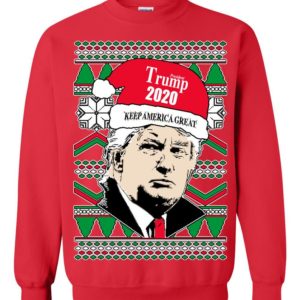 Donald Trump Keep America Great Ugly Christmas Sweater