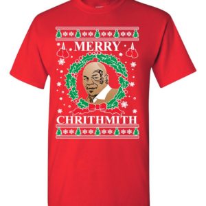 Mike Tyson Merry Chrithmith Ugly Christmas Sweater