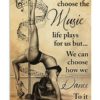 Pole Dancing Knowledge Vintage Poster, Canvas