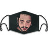 Post Malone Middle Finger Face Mask