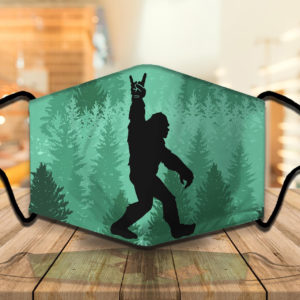 Bigfoot Mask Funny Theme Bigfoot Face Mask