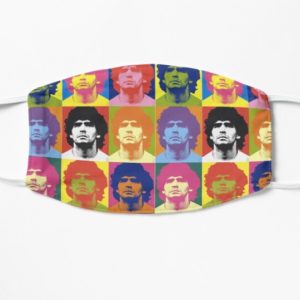 Rip Warhol Maradona Face Mask