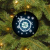St. Louis Cardinals Merry Christmas Circle Ornament