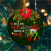 Dear Santa Sorry For All The F-Bombs Christmas Ornament