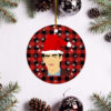 John Legend Merry Christmas Circle Ornament