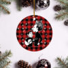 Steven Tyler Merry Christmas Circle Ornament