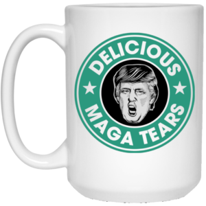 Trump Delicious Maga Tears Maga Accent Ceramic Coffee Mug Travel Mug Water Bottle