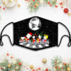 Snoopy And Friends Christmas Face Mask