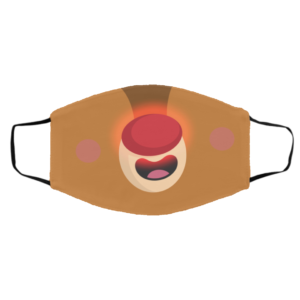 Rudolph the Red-Nosed Reindeer Face Mask