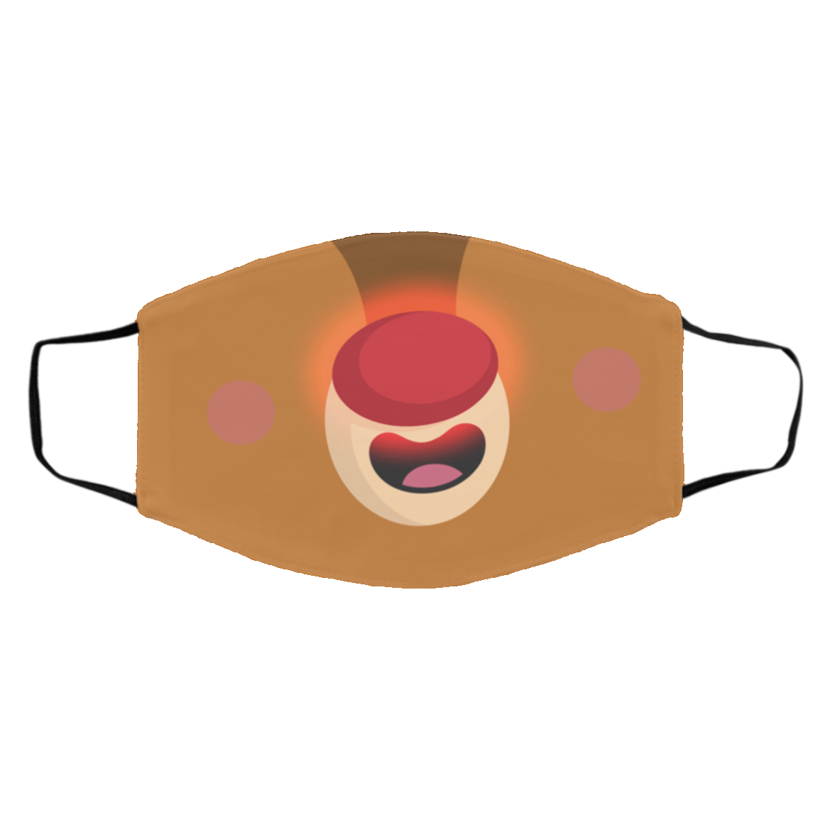 Rudolph the Red-Nosed Reindeer Face Mask Rudolph the Red-Nosed Reindeer Face Mask