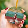 West Virginia Place Your Heart Remains Christmas Ornament