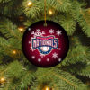 Arizona Cardinals Merry Christmas Circle Ornament