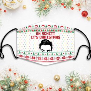 Schitts Creek Ugly Christmas Oh Schitt Face Mask