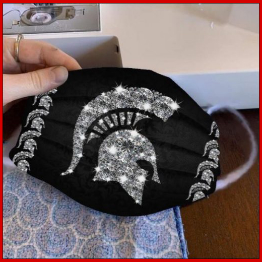 New York Jets glitter diamond cloth face mask reusable New York Jets glitter diamond cloth face mask reusable