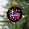 Chicago Bulls Merry Christmas Circle Ornament