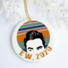 Buddy Elf Social Distancing Is Not My Favorite Christmas Holiday Flat Circle Ornament