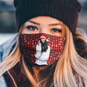 Indiana Massara Merry Christmas Face Mask