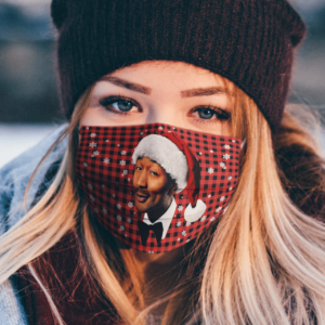 John Legend Merry Christmas Face Mask