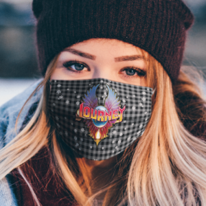 Journey Band Merry Christmas Face Mask