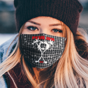 Pearl Jam Merry Christmas Face Mask