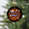 Philadelphia 76ers Merry Christmas Circle Ornament