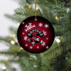 San Antonio Spurs Merry Christmas Circle Ornament
