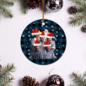 The Beach Boys Merry Christmas Circle Ornament