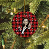 Tamer Hosny Merry Christmas Circle Ornament