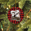 Diarra Sylla Merry Christmas Circle Ornament