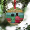 Sisters Are We And Forever Christmas 3 Circle Ornament