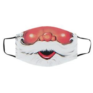 Santa Claus Vintage Santa Mouth And Beard Face Mask