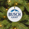 Coors Banquet Merry Christmas Circle Ornament