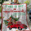This Is My Hallmark Christmas Movies Watching Blanket Grinch Christmas Fleece Blanket, Sherpa Blanket