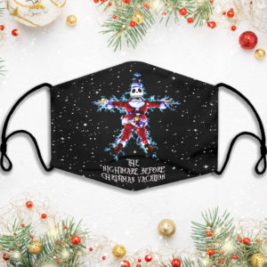 The Nightmare Before Christmas Vacation Face Mask
