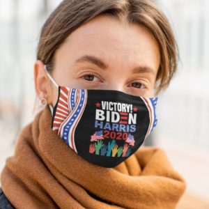 Victory Biden Harris 2020 Face Mask