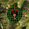 Joe Jonas Merry Christmas Circle Ornament