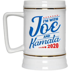 Im With Joe Biden And Kamala Harris 2020 Ceramic Coffee Mug Travel Mug Water Bottle