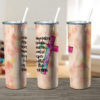 Watermelon Glitter Tumbler Christmas Skinny Tumbler