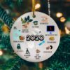 The One Where It?s Christmas Friends Santa Christmas Decorative Ornament