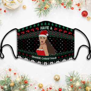 Have A Grande Christmas Ariana Face Mask